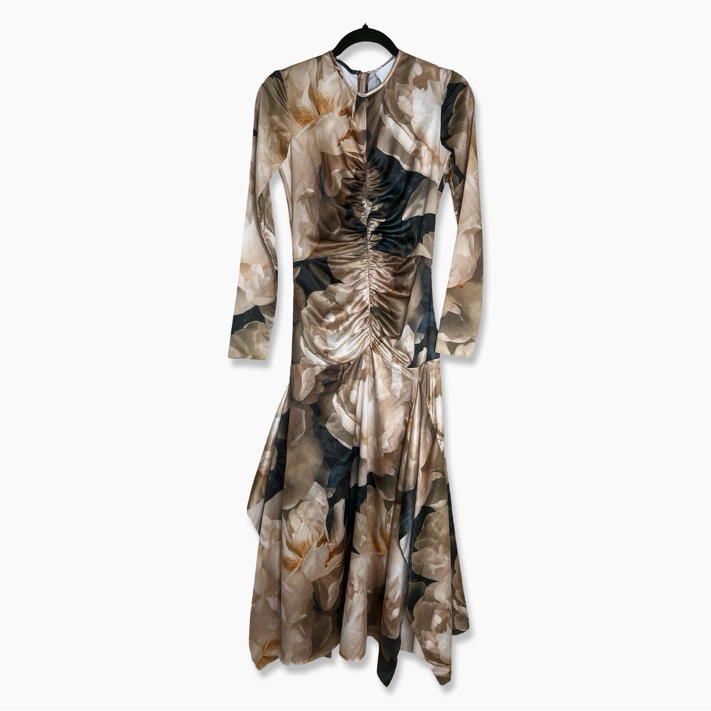AKNVAS Dress Maxi Size 0 Multicolored